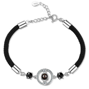 Zirconia 925 Silver Red Bracelet