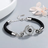 Zirconia 925 Silver Red Bracelet