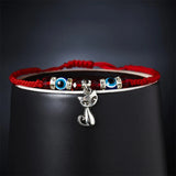 Red String Lucky Bracelet Evil Eye Bangle Couple Jewelry