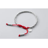 925 Silver Bracelet for Women Fishtail Lock Daisy Flower Star Pendant Bangle