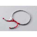 925 Silver Bracelet for Women Fishtail Lock Daisy Flower Star Pendant Bangle