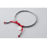 925 Silver Bracelet for Women Fishtail Lock Daisy Flower Star Pendant Bangle