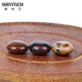 Red Turquoise Beads Flat Round 12mm Natural Stone Beads for Jewelry Making