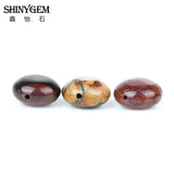 Red Turquoise Beads Flat Round 12mm Natural Stone Beads for Jewelry Making