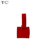 Red Velvet Bangle Show Jewelry Displays Holder For Bangle Bracelet
