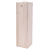 Red Wine Bottle Wooden Packing Box For Hampagne Flute