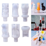 Red Wine Cork Epoxy Resin Mold for DIY Crafts