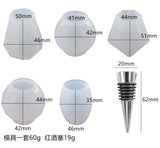 Red Wine Stopper Geometric Spherical Mirror Silicone Mould