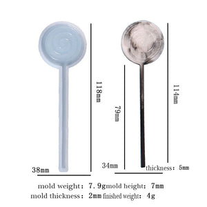 Red-crowned Crane Style Hairpin Resin Mold