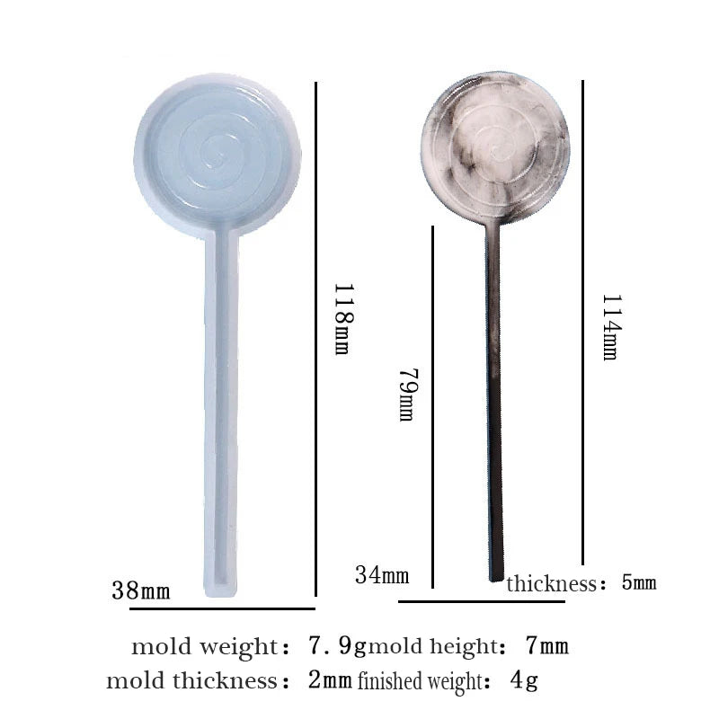 Red-crowned Crane Style Hairpin Resin Mold