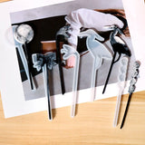 Red-crowned Crane Style Hairpin Resin Mold