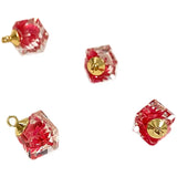 Eternal Flower Diamond Pendant DIY Girls Earrings Necklace