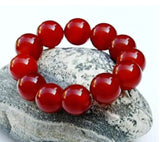 Natural Red Agate Bracelet Jade Bracelet Chalcedony Crystal Jewelry