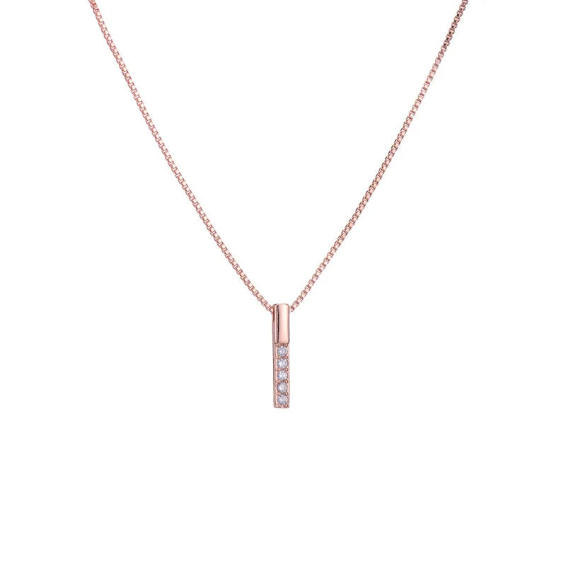 Reeti Crystal Chain Pendant Choker Necklace