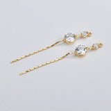 10pcs Chain Geometric Shape Charms DIY Earring Pendants
