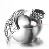 Silver Fencing Mask Knight Pendant Necklace