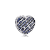 Reflexions Pav? Heart Clip Classic Beads for Jewelry Making