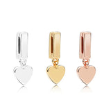 Floating Heart Clip Charms For Reflexions Bracelets