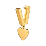 Floating Heart Clip Charms For Reflexions Bracelets