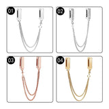 Reflexions Safety Chain Charm Beads For Mesh Bracelets Silver 925 Rose 18K