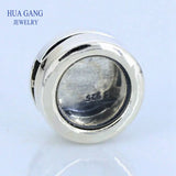 925 Sterling Silver Reflexions Locket Clip Charm for Bracelet