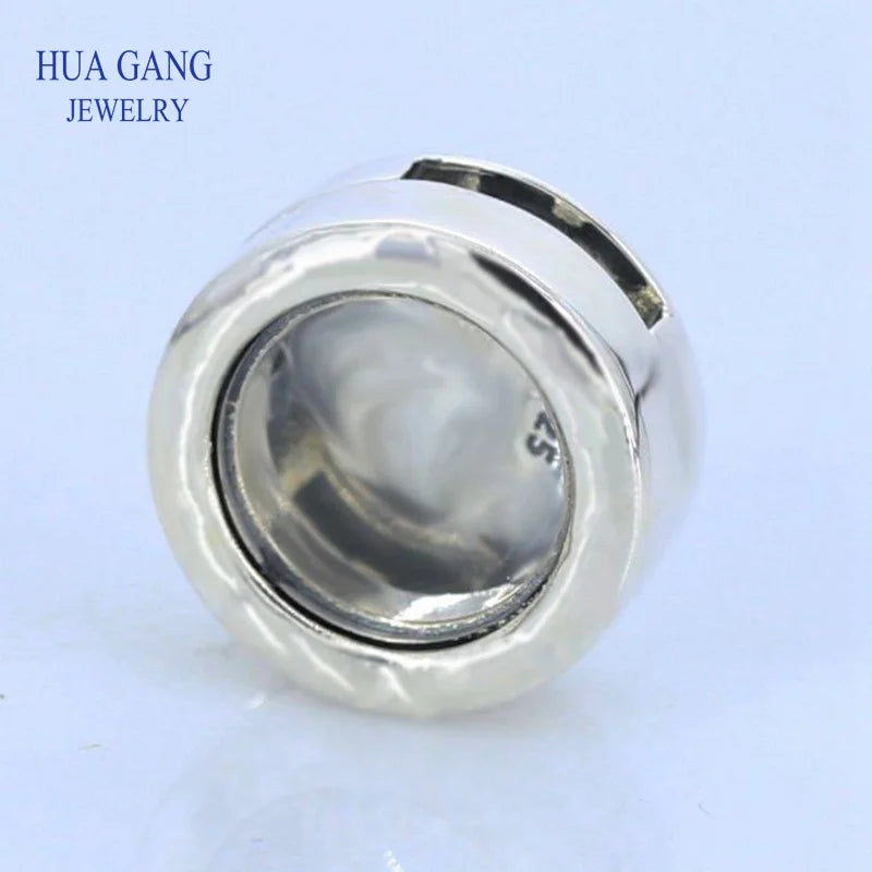 925 Sterling Silver Reflexions Locket Clip Charm for Bracelet