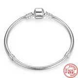 Reflexions Mesh Bracelet 925 Sterling Silver with Sparkling Clasp