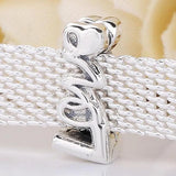 Sterling Silver Safety Chain Charm for Bracelet