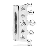 Sterling Silver Safety Chain Charm for Bracelet