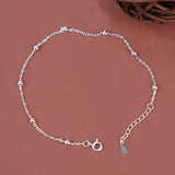 Lovely Women Statement Anklebracelet 925 Sterling Silver Anklet