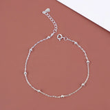 Lovely Women Statement Anklebracelet 925 Sterling Silver Anklet