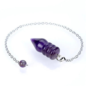 Lapis Lazuli Crystal Pendulum for Wicca Dowsing