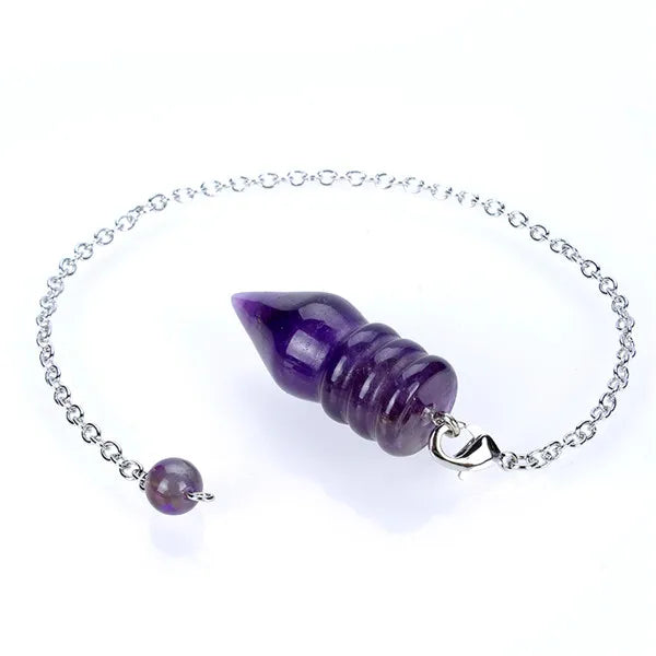 Lapis Lazuli Crystal Pendulum for Wicca Dowsing
