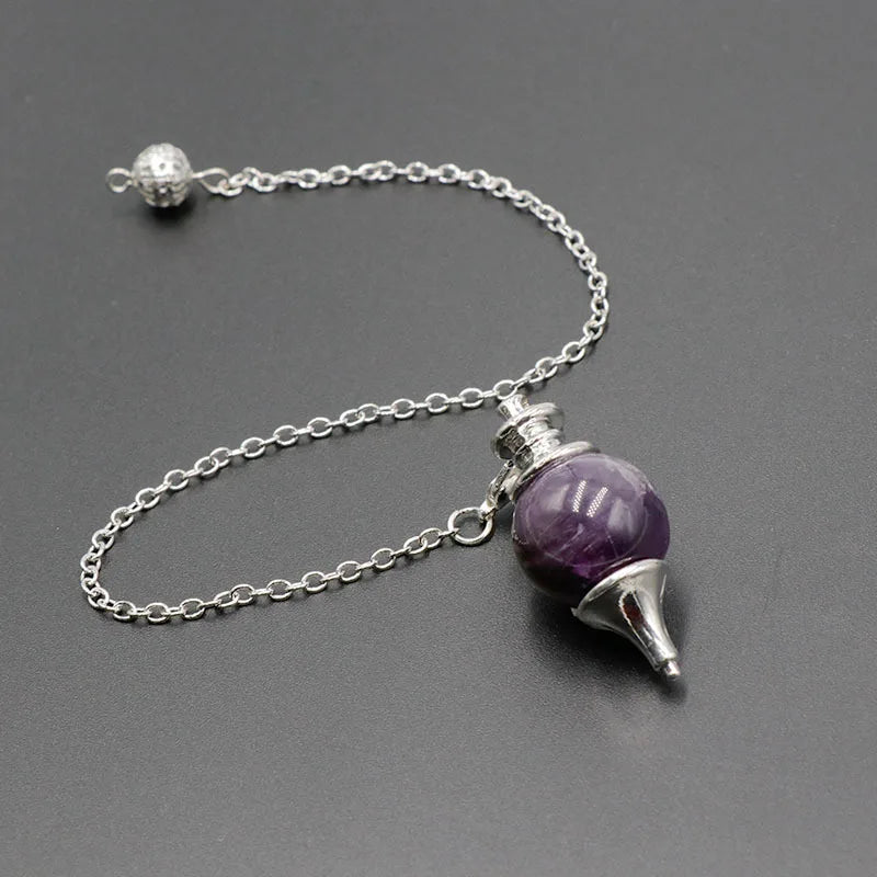 Reiki Energy Quartz Pendulum for Wicca Dowsing