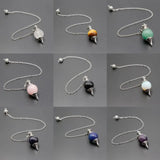 Reiki Energy Quartz Pendulum for Wicca Dowsing