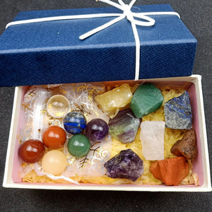 Rainbow Quartz Chakra Stone Amethysts Crystal Meditation Balance