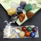 Rainbow Quartz Chakra Stone Amethysts Crystal Meditation Balance
