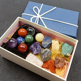 Rainbow Quartz Chakra Stone Amethysts Crystal Meditation Balance