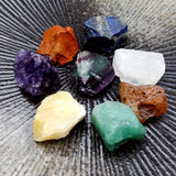 Rainbow Quartz Chakra Stone Amethysts Crystal Meditation Balance