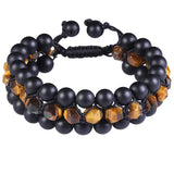 Reiki Healing Prayer Agate Bracelet Natural Crystal Beads