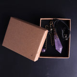Reiki Healing Spiritual Wicca Pendulum Charm Jewelry for Men Women