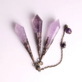 Reiki Healing Spiritual Wicca Pendulum Charm Jewelry for Men Women