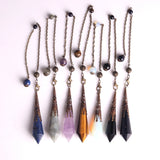 Reiki Healing Spiritual Wicca Pendulum Charm Jewelry for Men Women