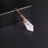 Reiki Healing Spiritual Wicca Pendulum Charm Jewelry for Men Women