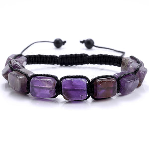 Reiki Healing Stone 7 Chakra Bracelet Meditation Jewelry