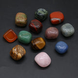 Reiki Irregular Chakra Stone Healing Crystal Small Ornaments Block Beads