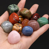 Reiki Irregular Chakra Stone Healing Crystal Small Ornaments Block Beads