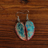 Reiki Natural Healing Stone Emperor Stone Earrings Mix Temperament
