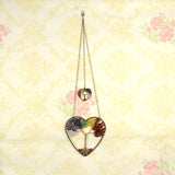 Reiki Ore Crystal Heart Chakra Tree Of Life Home Decoration