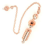 Reiki Pendant Necklace Metal Pendulum for Divination Reiki Healing